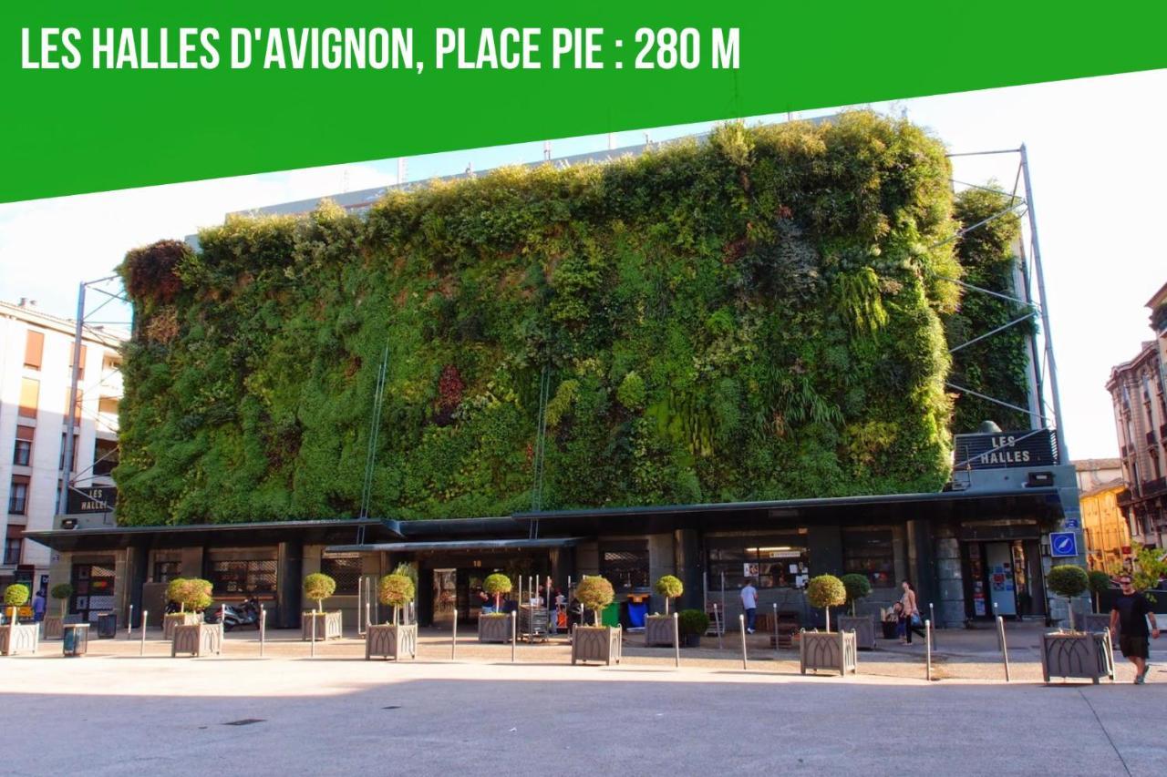 Le Cocon Des Halles 3 - Intra Muros - Ac Clim - Wifi Apartment Авиньон Екстериор снимка